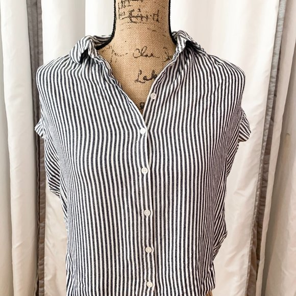 NWOT Madewell Central Shirt in Dalton Stripe - Picture 3 of 6